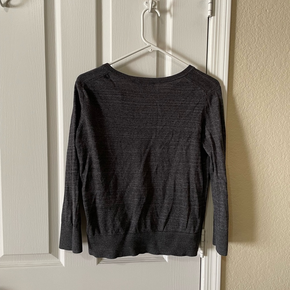 Charcoal grey cardigan - LOFT